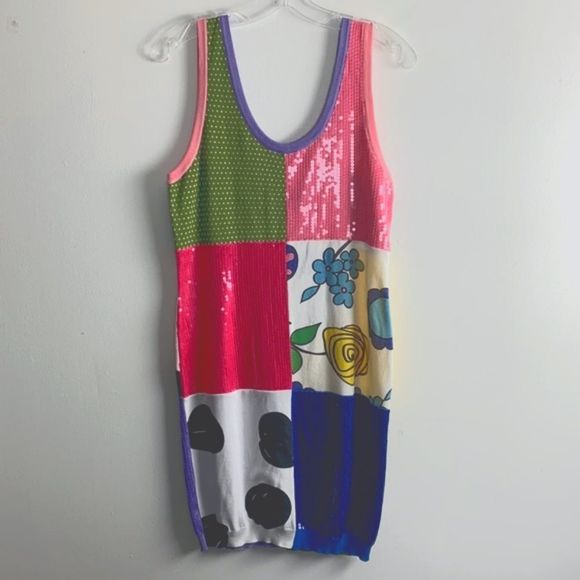 Jeremy Scott  Sequins Dress Spring 2016 collections NWT - Picture 2 of 7